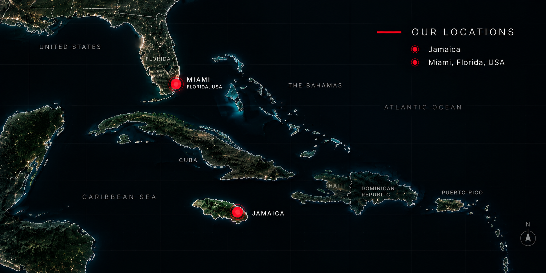 Six Paths locations in Jamaica and Miami, Florida